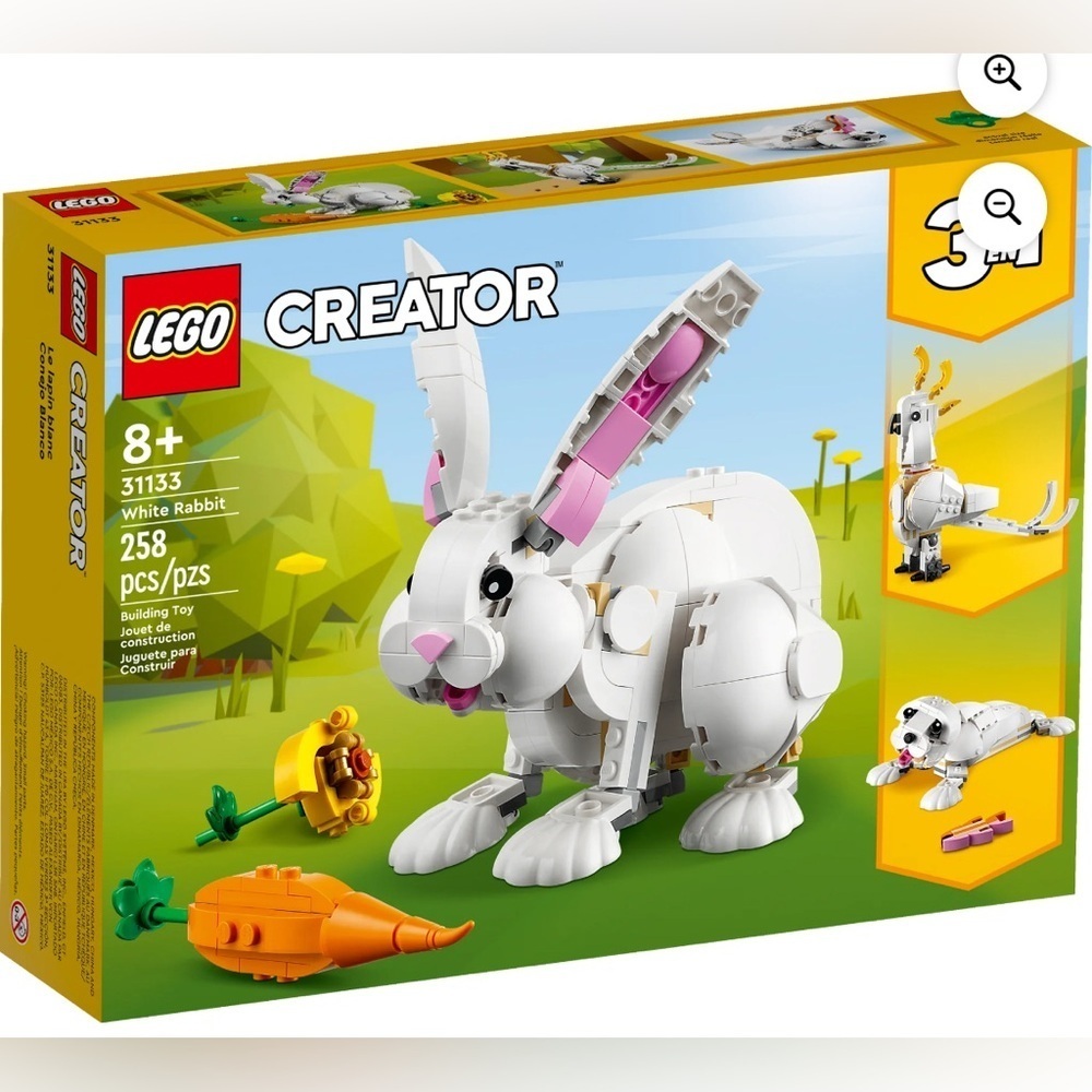 Lego White Rabbit 31133 Creator Minifigure Building Set new set